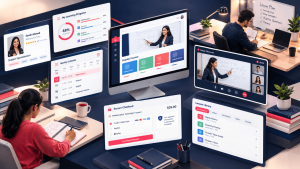 Must-have features for a professional tutoring website, including lesson booking, online payments, and student dashboards
