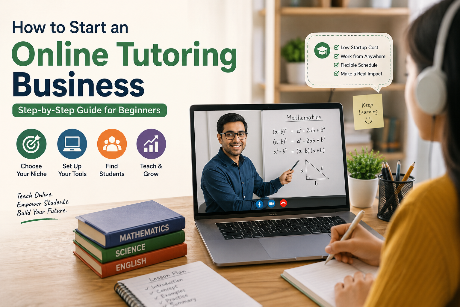 Read more about the article How to Start an Online Tutoring Business: Step-by-Step Guide for Beginners